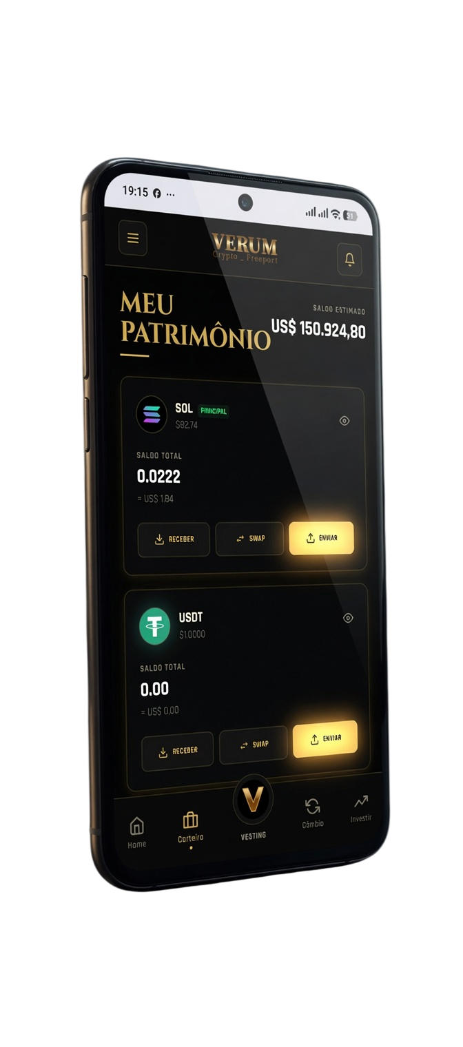 Verum Crypto App